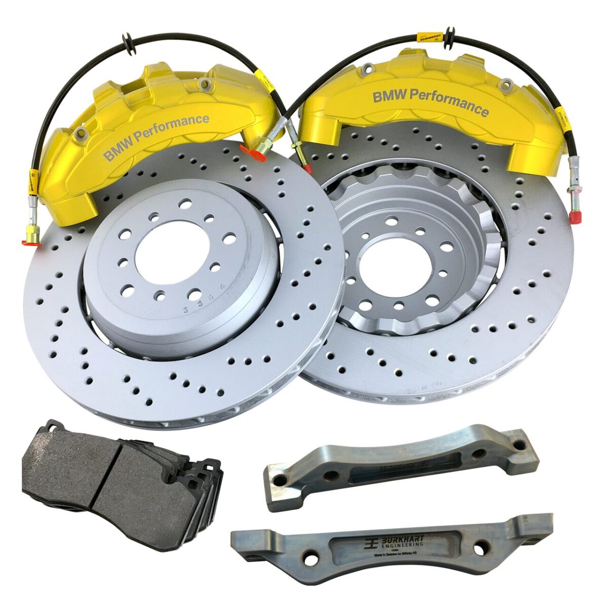 BREMBO 6-Kolben Performance Bremsanlage Vorderachse BMW E46 M3