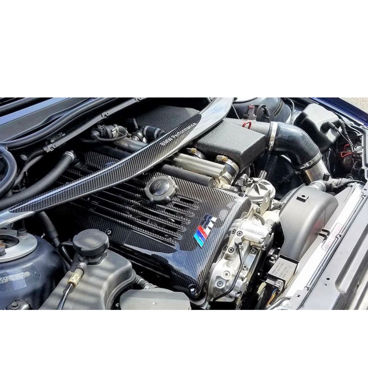 Carbon Motorabdeckung BMW E46 M3 Motor Tuning Tuning DTC Gutachten