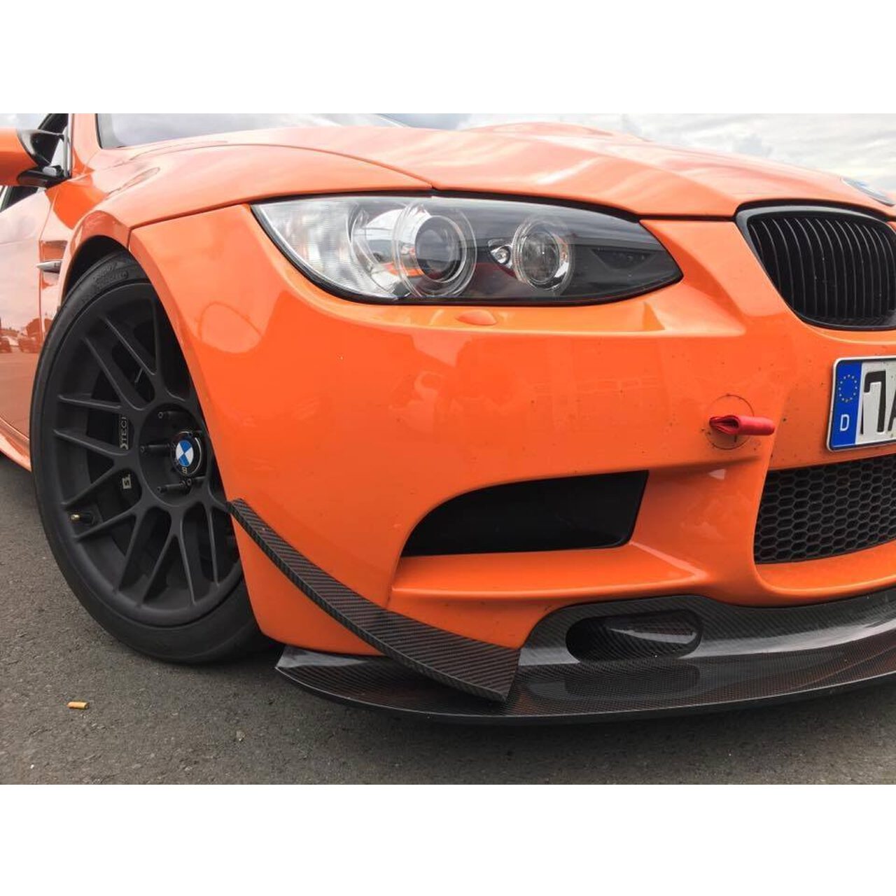 Kohlefaser Canards GT4 Design passend für E9x M3 BMW » Burkhart Engineering