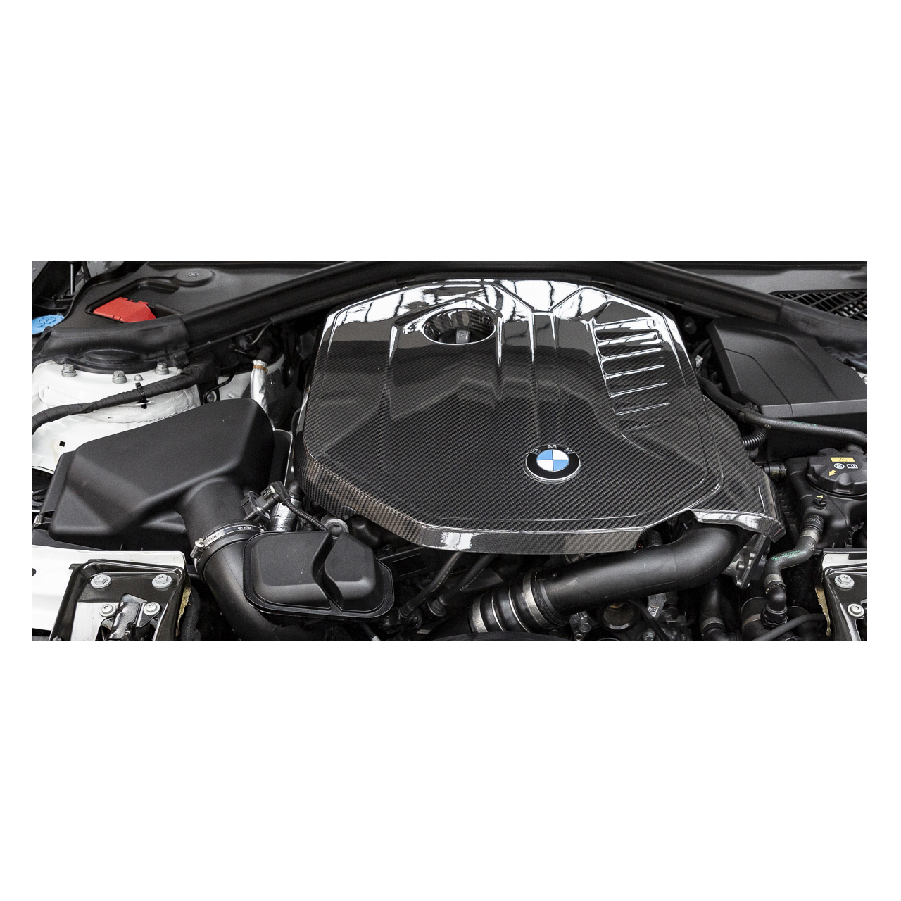 Cache moteur en fibre de carbone Eventuri adapté pour B58 X40i MX40i Z4  M40i BMW » Burkhart Engineering