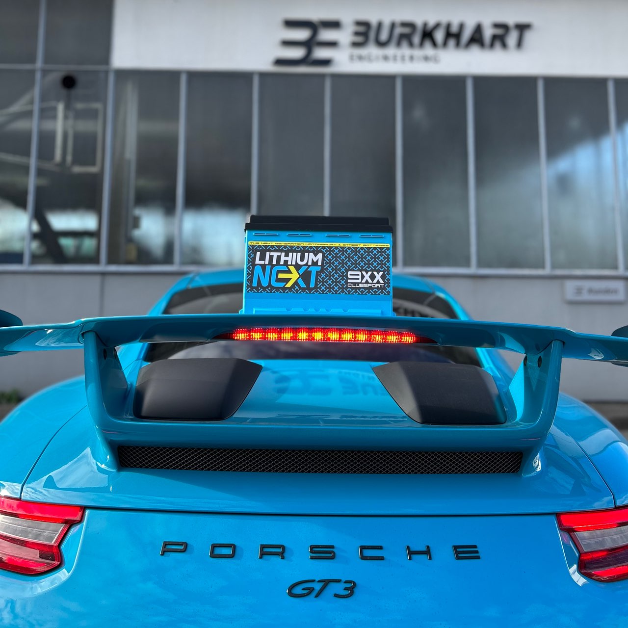 LithiumNEXT 9XX Clubsport Starterbatterie passend für Porsche » Burkhart  Engineering